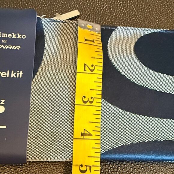 Marimekko Navy and Light Blue Travel Pouch - Picture 6 of 7